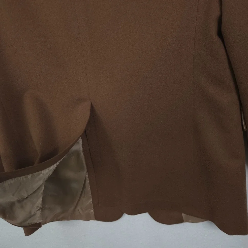 Vintage John W Nordstrom Loro Piana 100% Cashmere Sport Coat Men 42L Brown USA